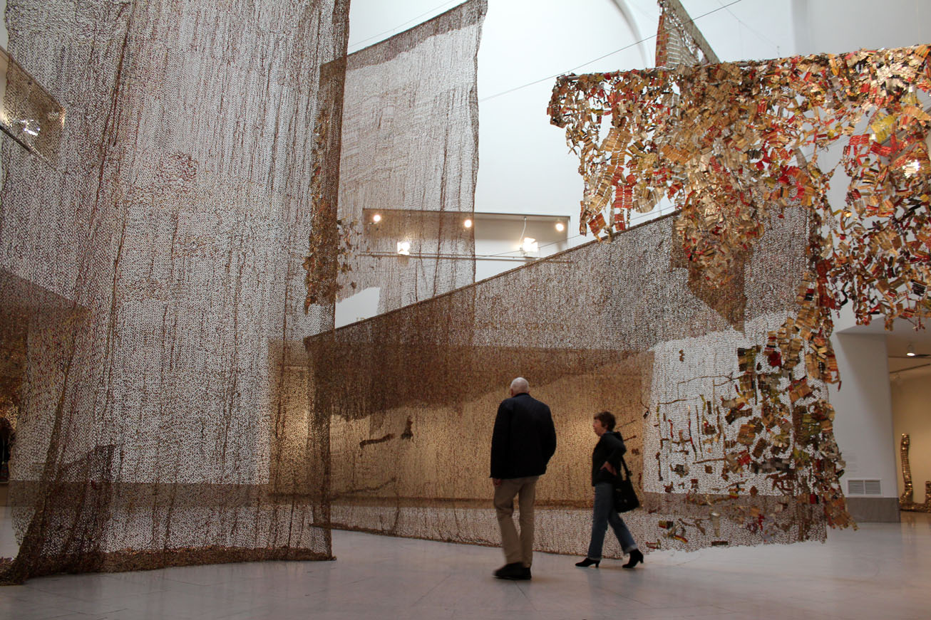 Critics Best El Anatsui Exhibition Among Those Recognized For 