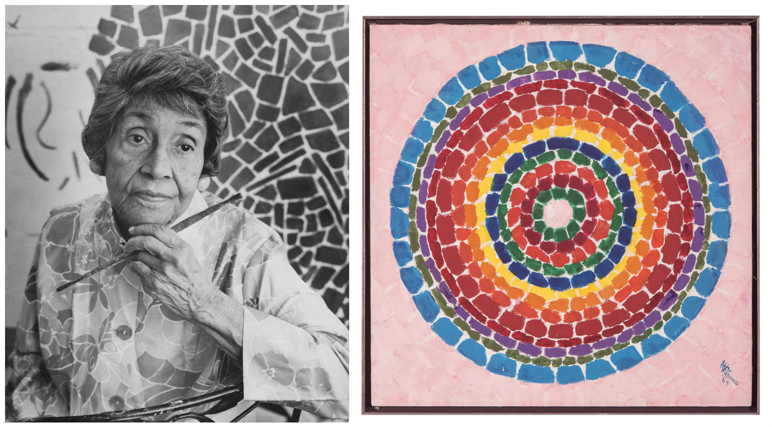 Auction Record: Alma Thomas's 1969 Vision of 'Spring Flowers' Yields More Than $300K - Culture Type