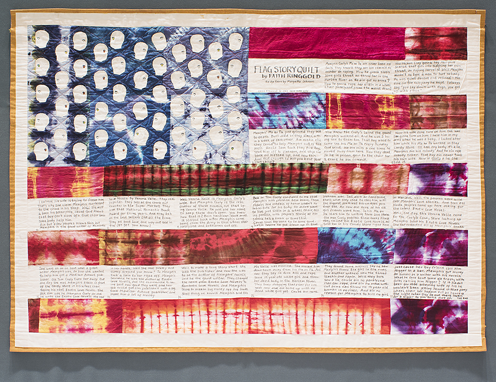For Faith Ringgold, the American Flag Has Always Been a Potent and Powerful Symbol