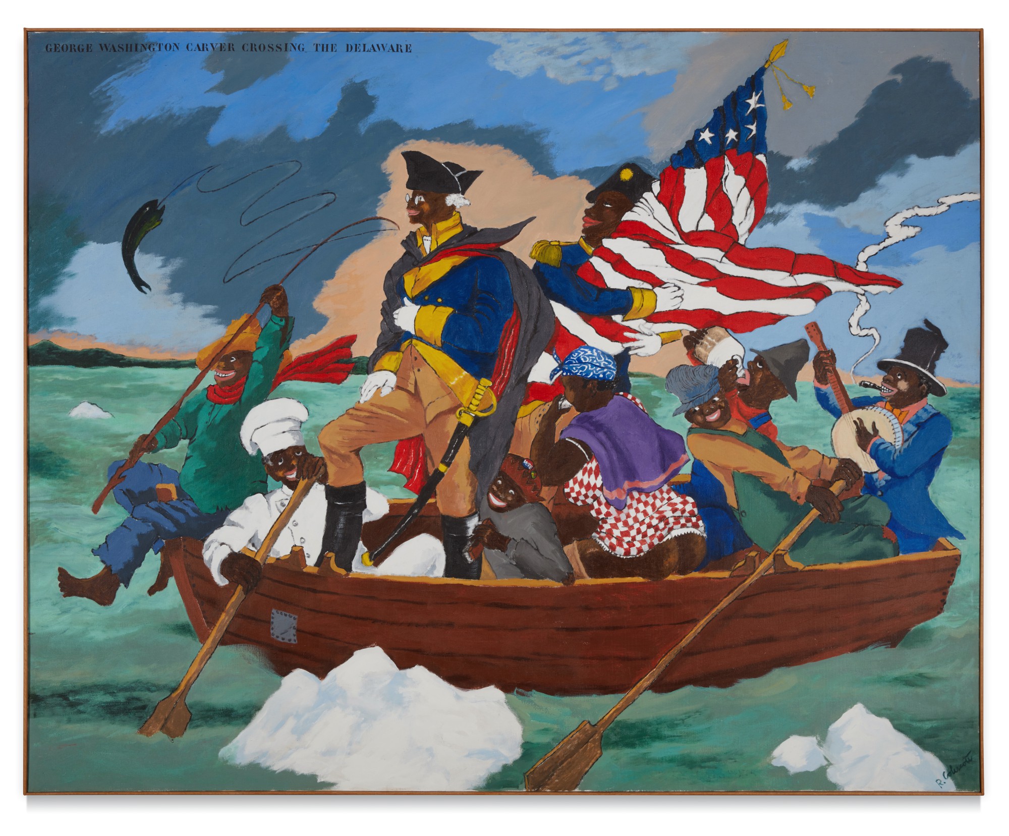 Lucas Museum Acquires Robert Colescott’s Washington Carver