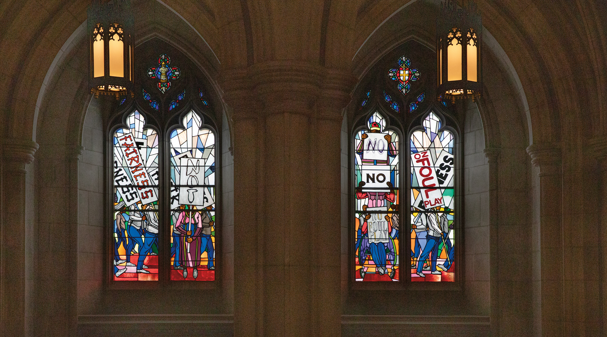 Washington National Cathedral Dedicated New Stained-Glass Windows