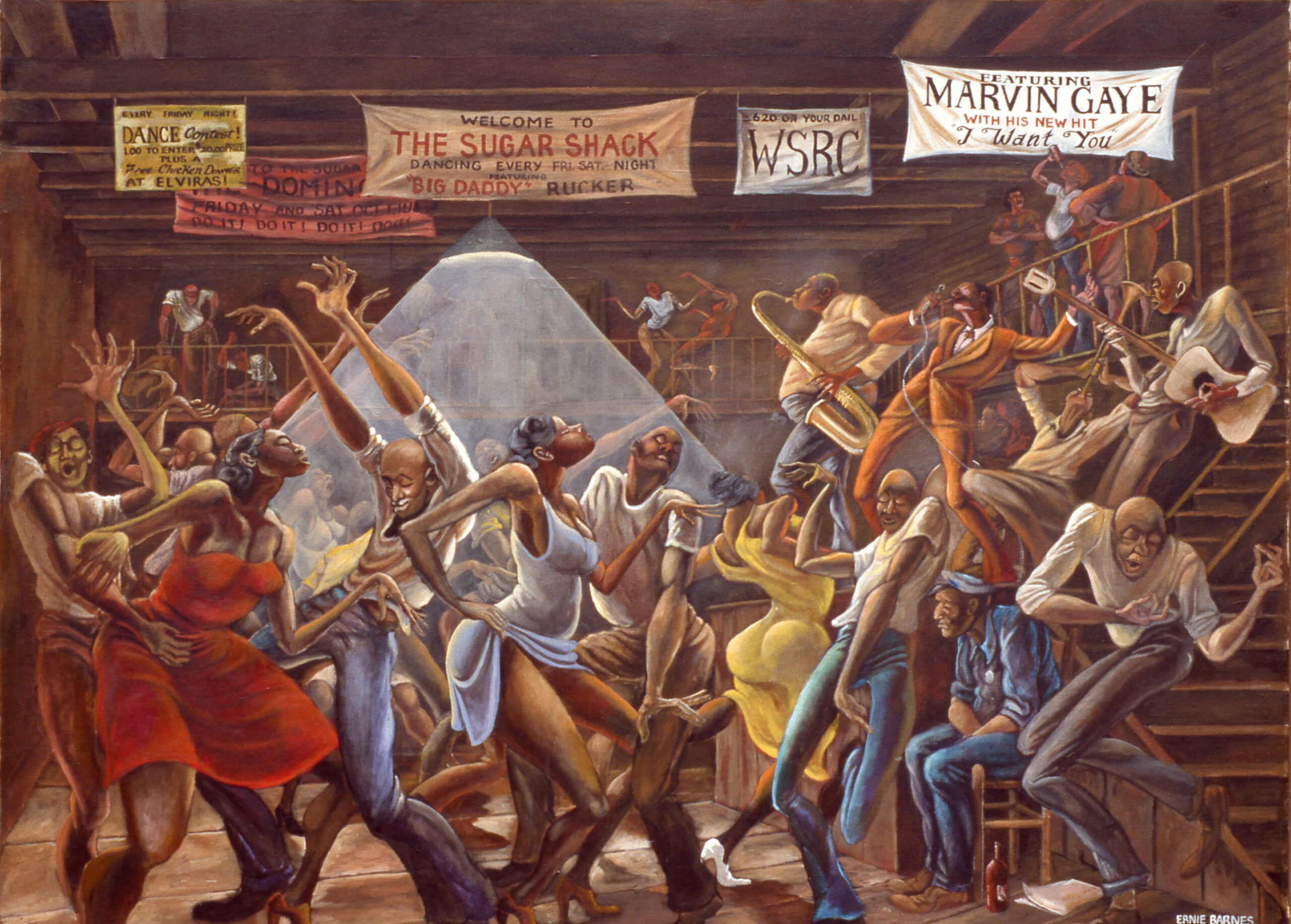Tale of Two Paintings: Ernie Barnes Made Two Versions of His